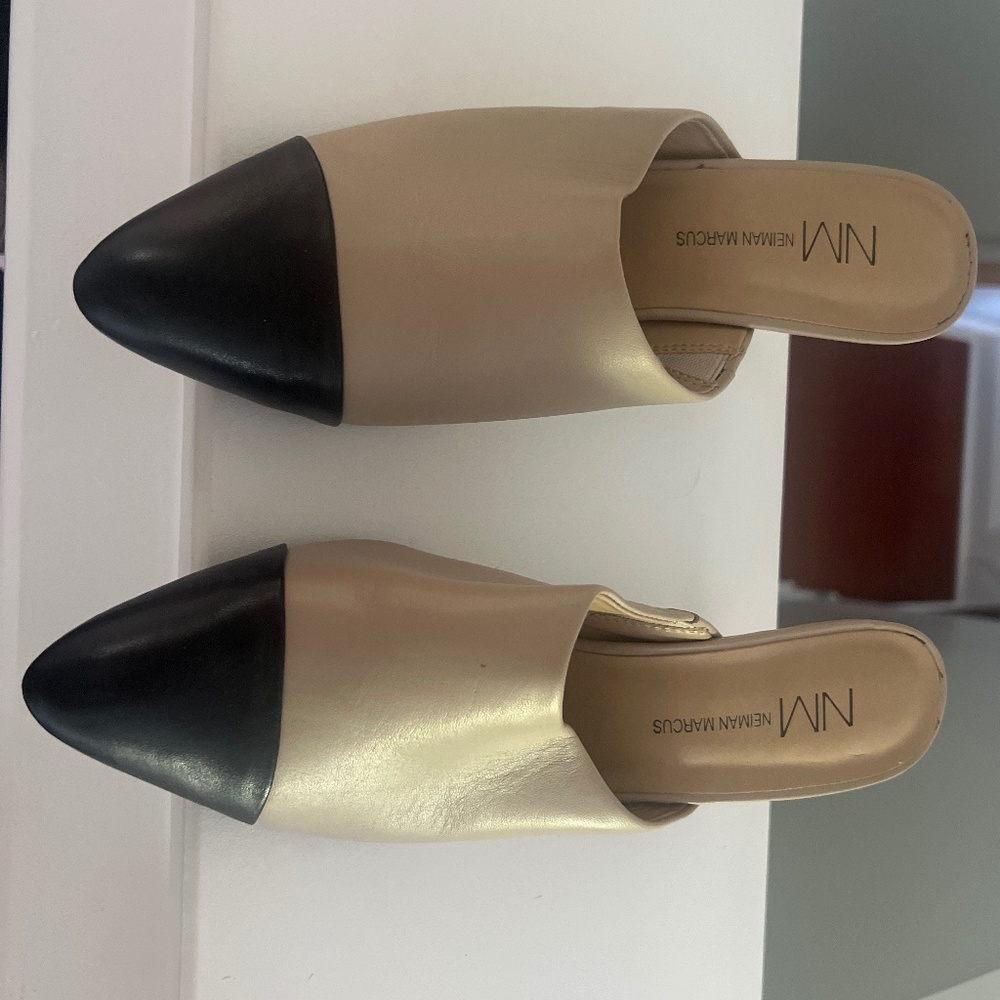 Neiman Marcus Mule Heel